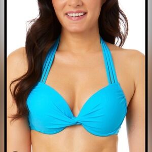 NWT Salt + Cove
Juniors' Strappy Underwire Push-Up Bikini Top size Medium